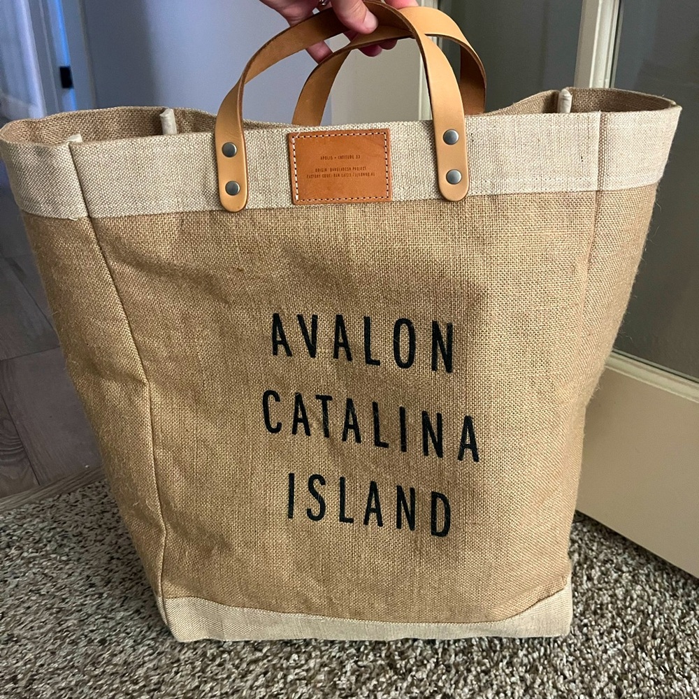 Apolis Catalina Island large tote